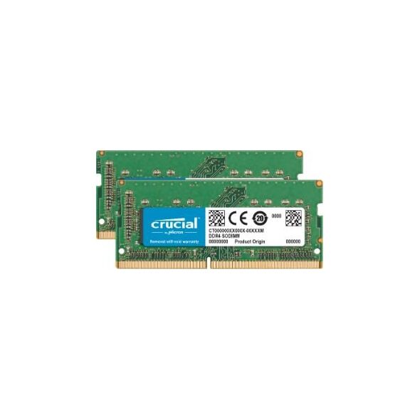 Dedicated memory Crucial DDR4, 32 GB, 2400 MHz, CL17 (CT2K16G4S24AM)