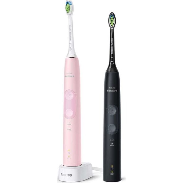 Οδοντόβουρτσα Philips Sonicare ProtectiveClean 4500 HX6830/35 2 τεμ. Ροζ/Μαύρο 6260414