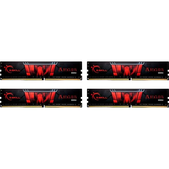 Memory G.Skill Aegis, DDR4, 64 GB, 3200MHz, CL16 (F4-3200C16Q-64GIS)