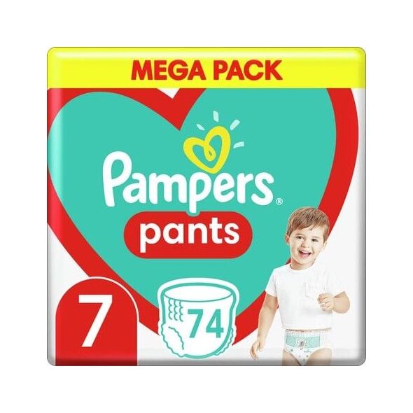 Nappy Pampers Pants 7, 17+ kg, 74 pcs.