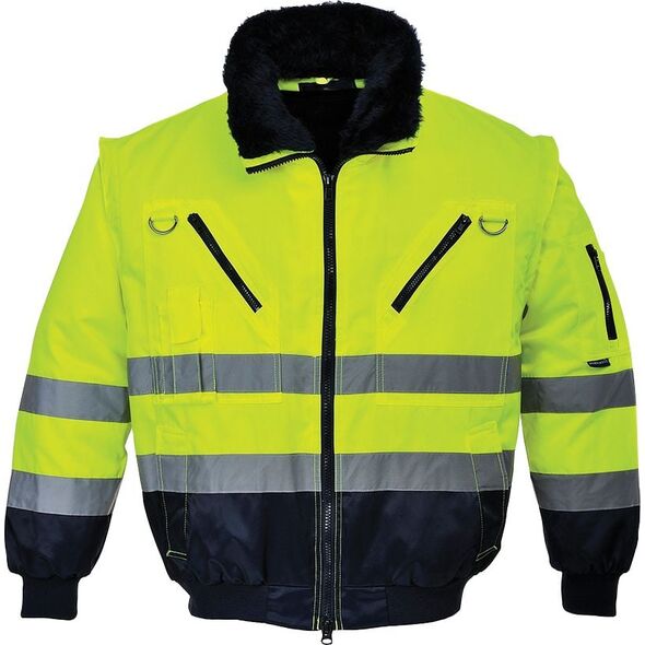 Portwest Pj50 Portwest Warning Y Bomber Jacket 4in1 XXL 9270117