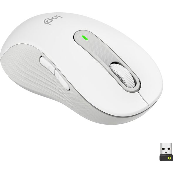 Logitech M650 L Ποντίκι Λευκό και Γκρι αριστερά (910-006240) 9680800