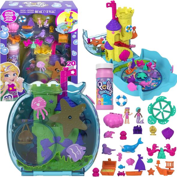 Σετ ενυδρείου Mattel Polly Pocket Bubble HHH51 9864046