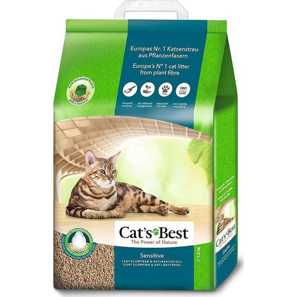 Cats Best Sensitive Φυσική άμμο γάτας 20 l 9913608