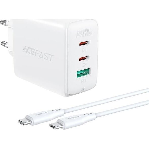 Φορτιστής Acefast 1x USB-A 2x USB-C 3 A (6974316280286) 10016615