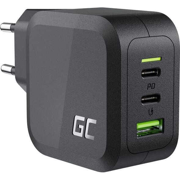 Φορτιστής Green Cell PowerGaN 1x USB-A 2x USB-C 3.25 A (1_823535) 10334632