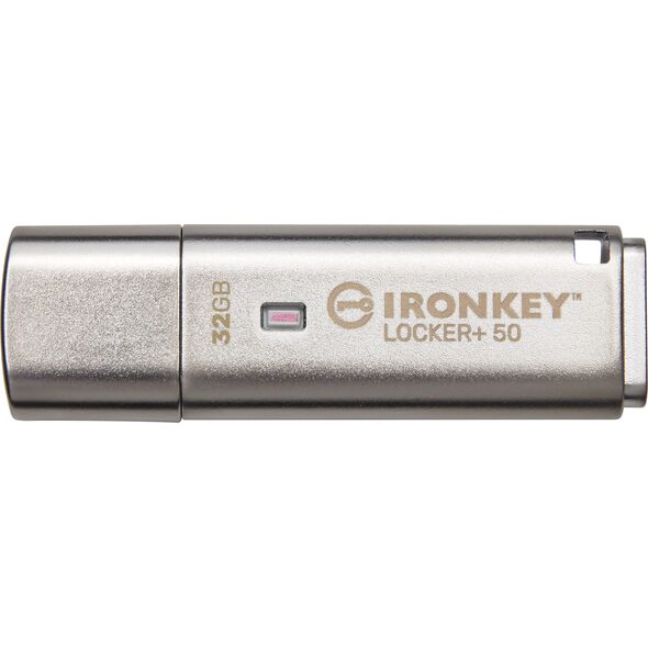 Kingston IronKey Locker+ 50 pendrive, 32 GB (IKLP50/32GB) 10897165