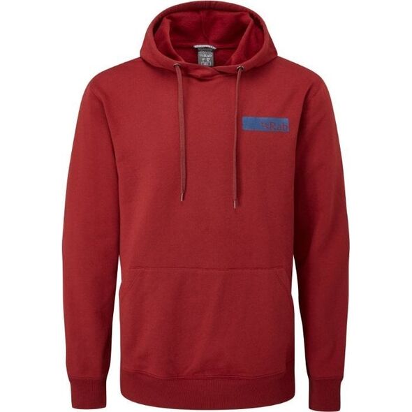 Ανδρικό φούτερ Rab Voyage Hoody Red Clay μέγεθος M (QCB-58) 10991217