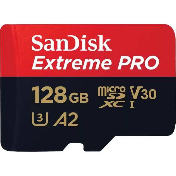 Κάρτα SanDisk Extreme PRO MicroSDXC 128 GB Class 10 UHS-I/U3 A2 V30 (SDSQXCD-128G-GN6MA) 11010633