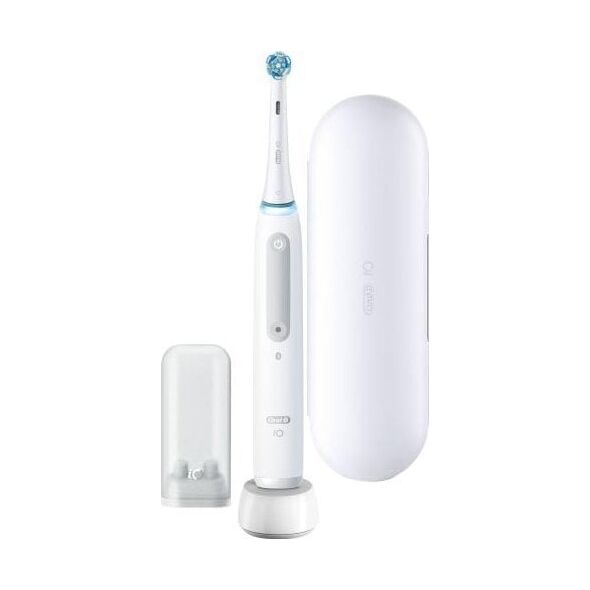 Oral-B Toothbrush iO Series 4 Quite White Magnetic Toothbrush + Case 11931650