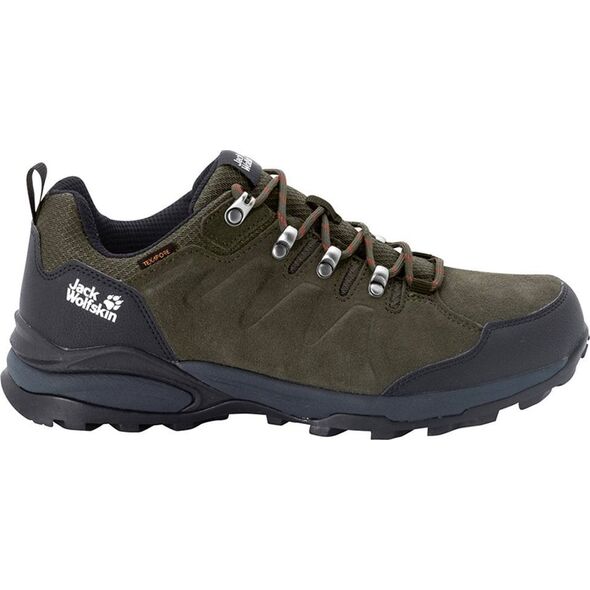 Jack Wolfskin REFUGIO TEXAPORE LOW M ανδρικά trekking παπούτσια, καφέ, μέγεθος 44 12731323