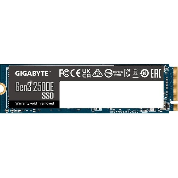 Gigabyte Gen3 2500E 500 GB M.2 2280 PCI-E x4 Gen3 NVMe SSD (G325E500G) 12806362