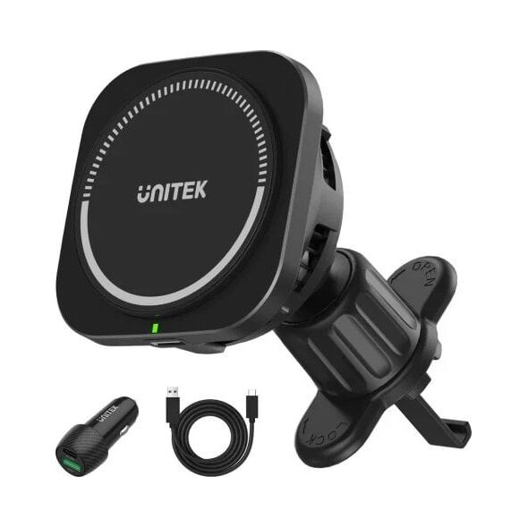 Loader Unitek Inductive 1x USB-A 1x USB-C (P1403A)