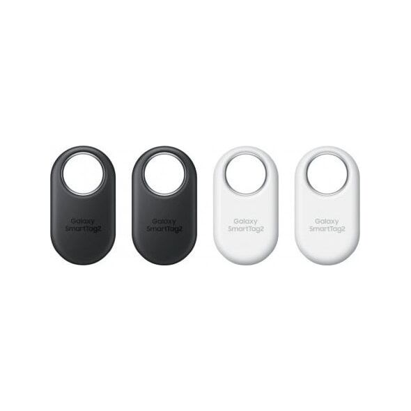 Samsung Galaxy SmartTag2 locator 4-pack black + white