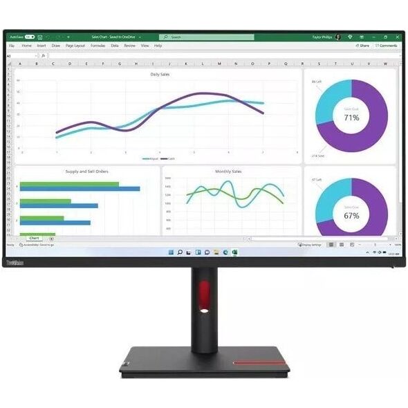 Monitor Lenovo ThinkVision T32h-30 (63D3GAT1EU)