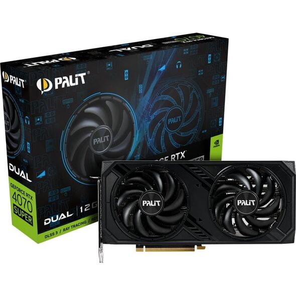 Κάρτα γραφικών Palit GeForce RTX 4070 SUPER Dual 12 GB GDDR6X (NED407S019K9-1043D) 13167350