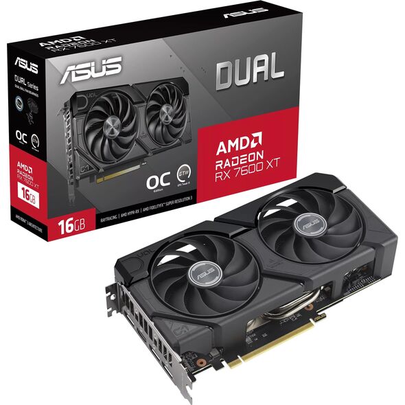 Κάρτα γραφικών Asus Dual Radeon RX 7600 XT OC 16 GB GDDR6 (DUAL-RX7600XT-O16G) 13168876