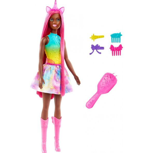 Κούκλα Barbie Mattel Unicorn Κούκλα με μακριά μαλλιά HRR01 13169173