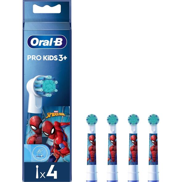 Κεφαλή Oral-B για παιδική οδοντόβουρτσα EB-10 Stages Power EB10-4 SPIDERMAN "PRO" 4 τεμ. 13180617