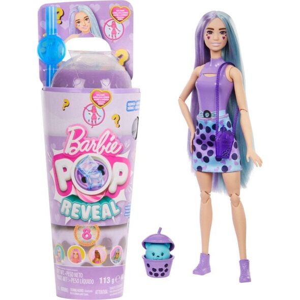 Barbie Doll Mattel Pop Reveal Doll Taro Milk Bubble Tea Series (HTJ19) 13256390