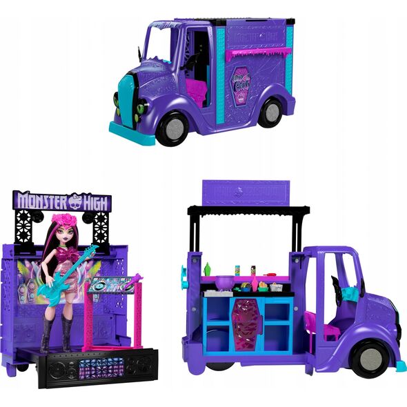 Mattel Monster High Concert Food Truck + Σετ κούκλας (HXH83) 13256466