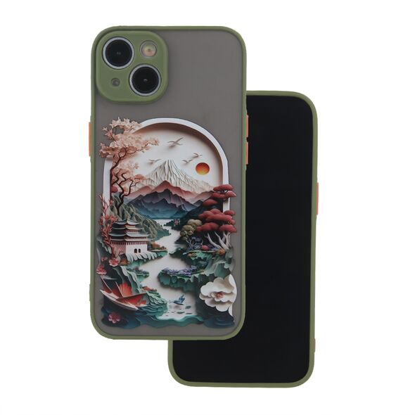 Ultra Trendy case for iPhone 14 6,1&quot; Travel green 5907457774636