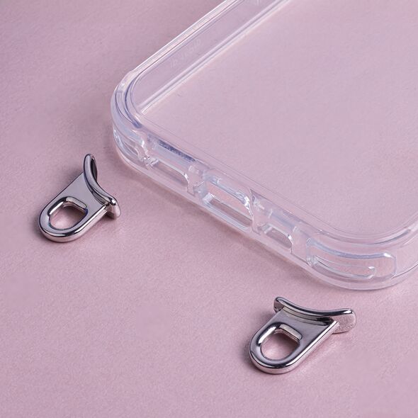 Hook case for iPhone 11 silver 5907457776555