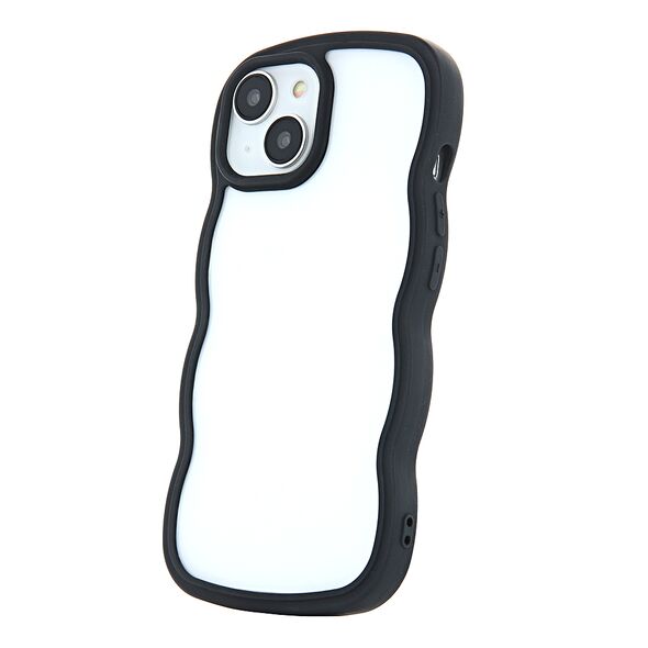 Wave case for iPhone 15 Pro Max 6,7&quot; black 5907457778771