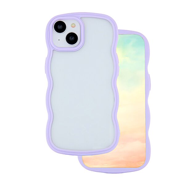 Wave case for iPhone 13 6,1&quot; purple 5907457778849