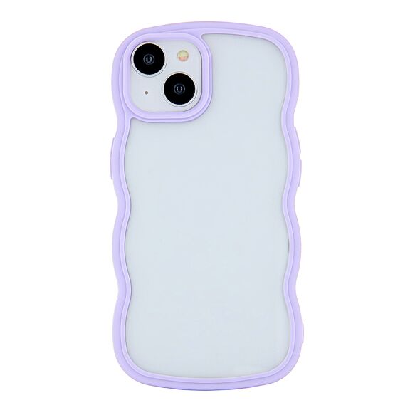 Wave case for iPhone 13 Pro Max 6,7&quot; purple 5907457778863