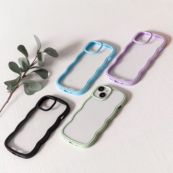 Wave case for iPhone 13 6,1&quot; purple 5907457778849