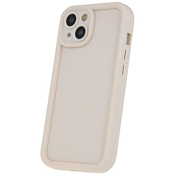 Rim TPU case for iPhone 15 6,1&quot; beige 5907457777460