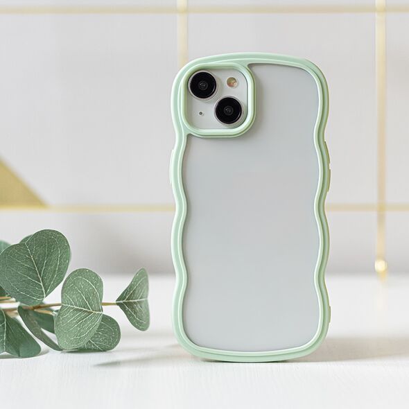 Wave case for iPhone 14 Pro 6,1&quot; green 5907457779037