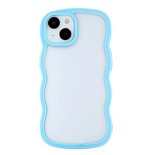 Wave case for iPhone 14 6,1&quot; blue 5907457779150