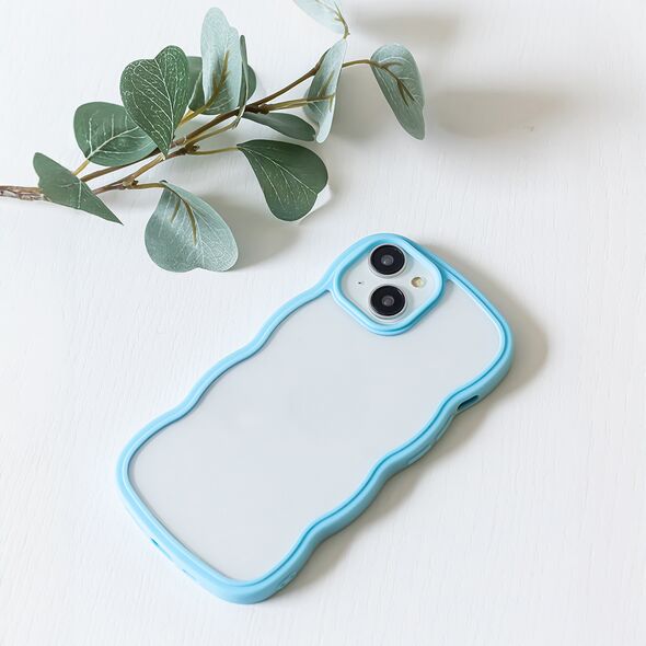 Wave case for iPhone 15 Pro 6,1&quot; blue 5907457779198