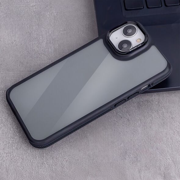 Crystal Black case for iPhone 14 Pro 6,1&quot; black 5907457793521