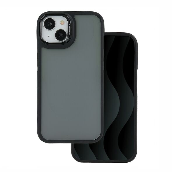 Crystal Black case for iPhone 15 6,1&quot; black 5907457793545