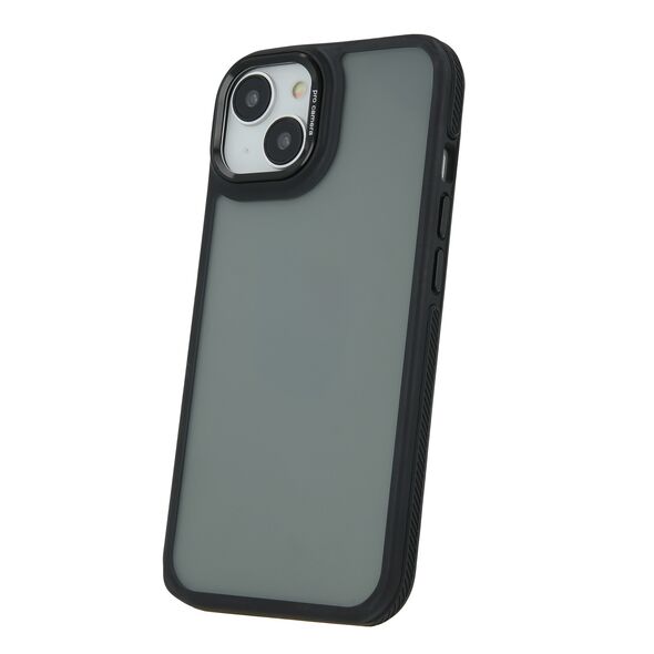 Crystal Black case for iPhone 15 6,1&quot; black 5907457793545