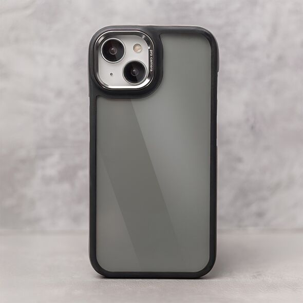 Crystal Black case for iPhone 15 6,1&quot; grey 5907457794139