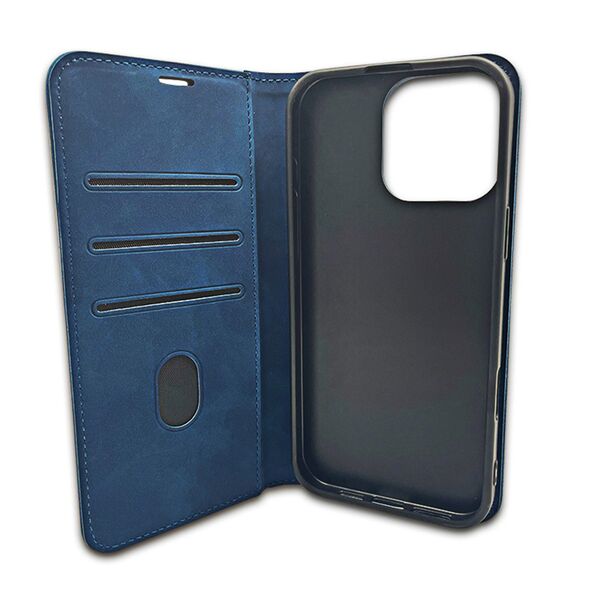 Smart Suede case for Samsung Galaxy A34 5G navy blue 5907457799318