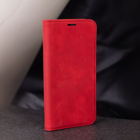 Smart Suede case for iPhone 16 Pro 6,3&quot; red 5907457799721