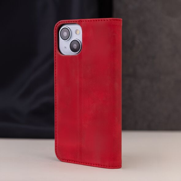 Smart Suede case for iPhone 16 Pro 6,3&quot; red 5907457799721