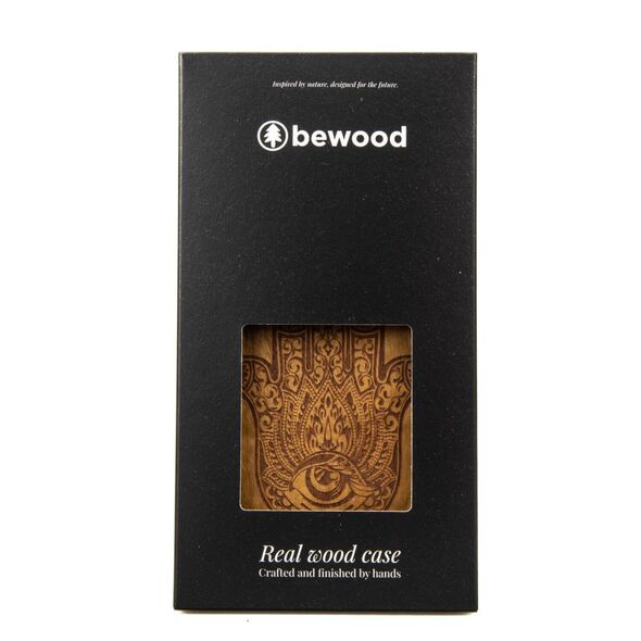 Bewood Case for iPhone 15 Plus 6,7&quot; Hamsa Imbuia 5907511789071