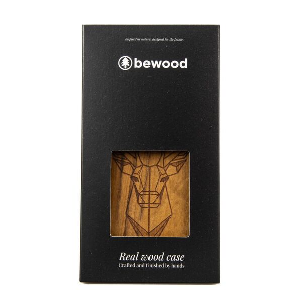 Bewood Case for iPhone 15 Pro 6,1&quot; Deer Imbuia 5907511789323