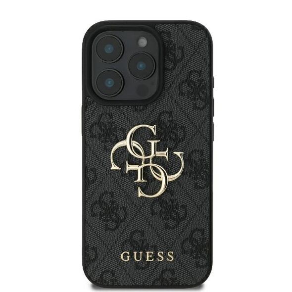 Guess case for iPhone 16 Pro Max 6,9&quot; GUHCP16X4GMGGR 4G Big Logo black 3666339327552