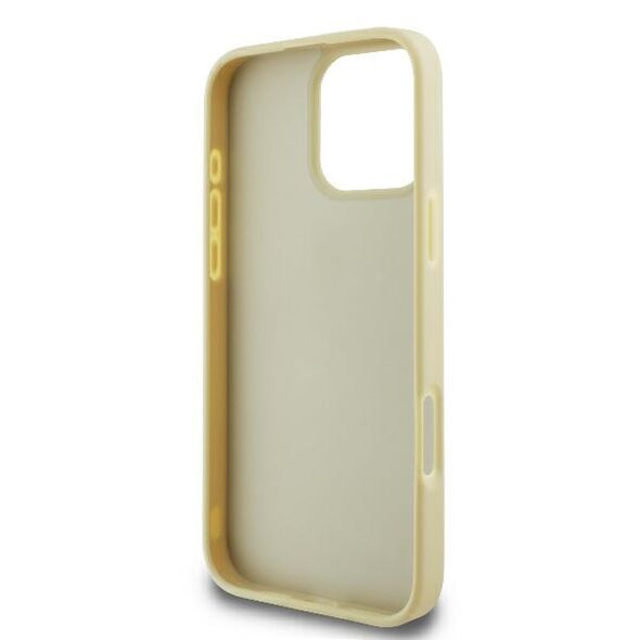 Guess case for iPhone 16 Pro 6,3&quot; GUHCP16LHG4SGD Fixed Glitter Big 4G gold 3666339328580