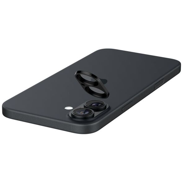 Spigen Camera Film for iPhone 16 / iPhone 16 Plus (set 2) - Spigen Glas.tR Optik - Black 8809971228640 έως 12 άτοκες Δόσεις