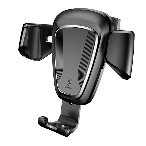 Baseus Gravity Car Mount gravity car holder for air vent for phone 4-6" black (SUYL-01) 6953156296138