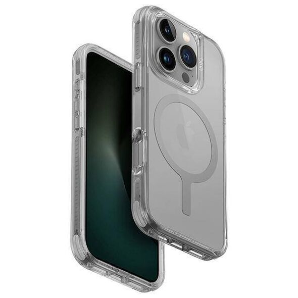 Case IPHONE 16 PRO UNIQ Combat Magclick Charging Stone gray 8886463689707