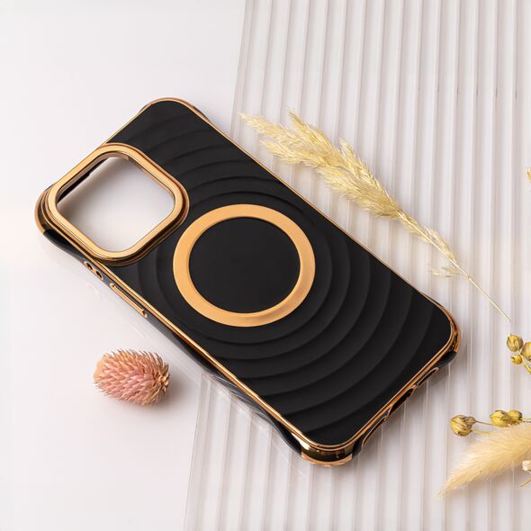 Circle Glam Mag case for iPhone 16 Pro 6,3&quot; black 5907457796515